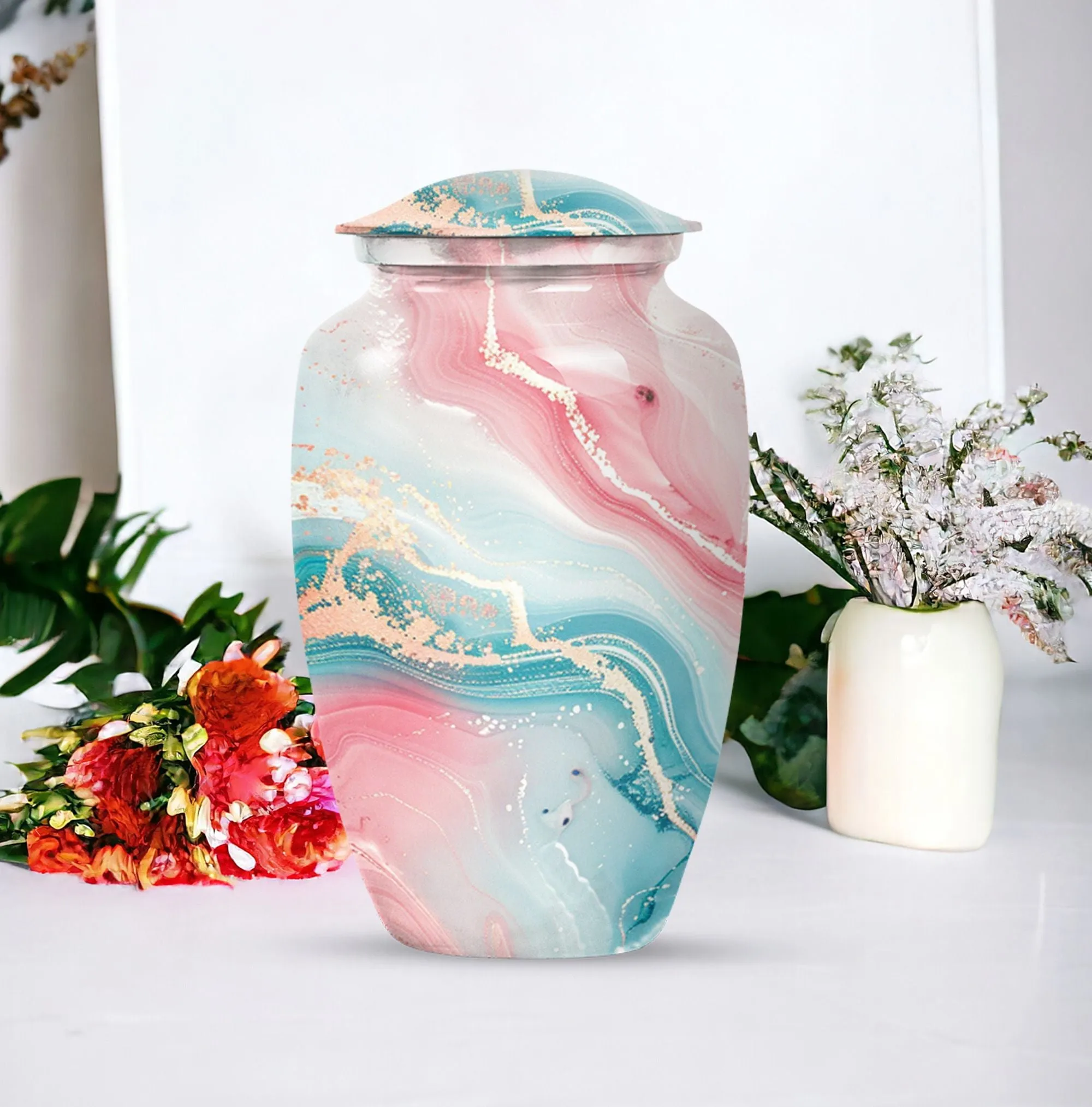 Abstract Artistic Urn - Adult Urn For Human Ashes
