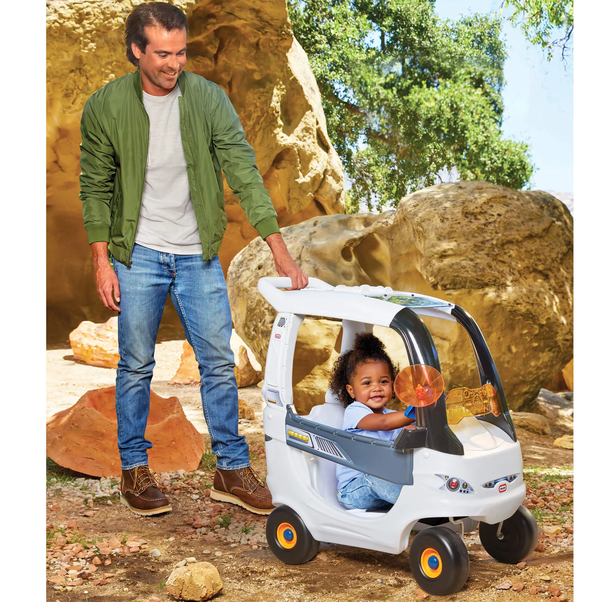 Adventure Rover Space-Themed Ride-On Toy