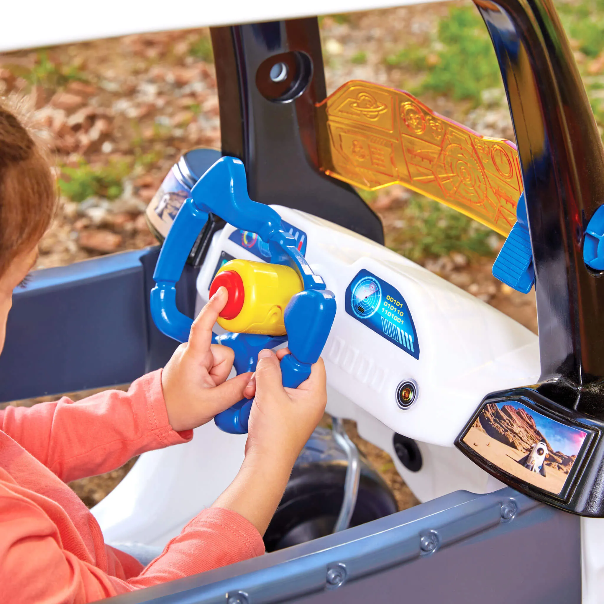 Adventure Rover Space-Themed Ride-On Toy