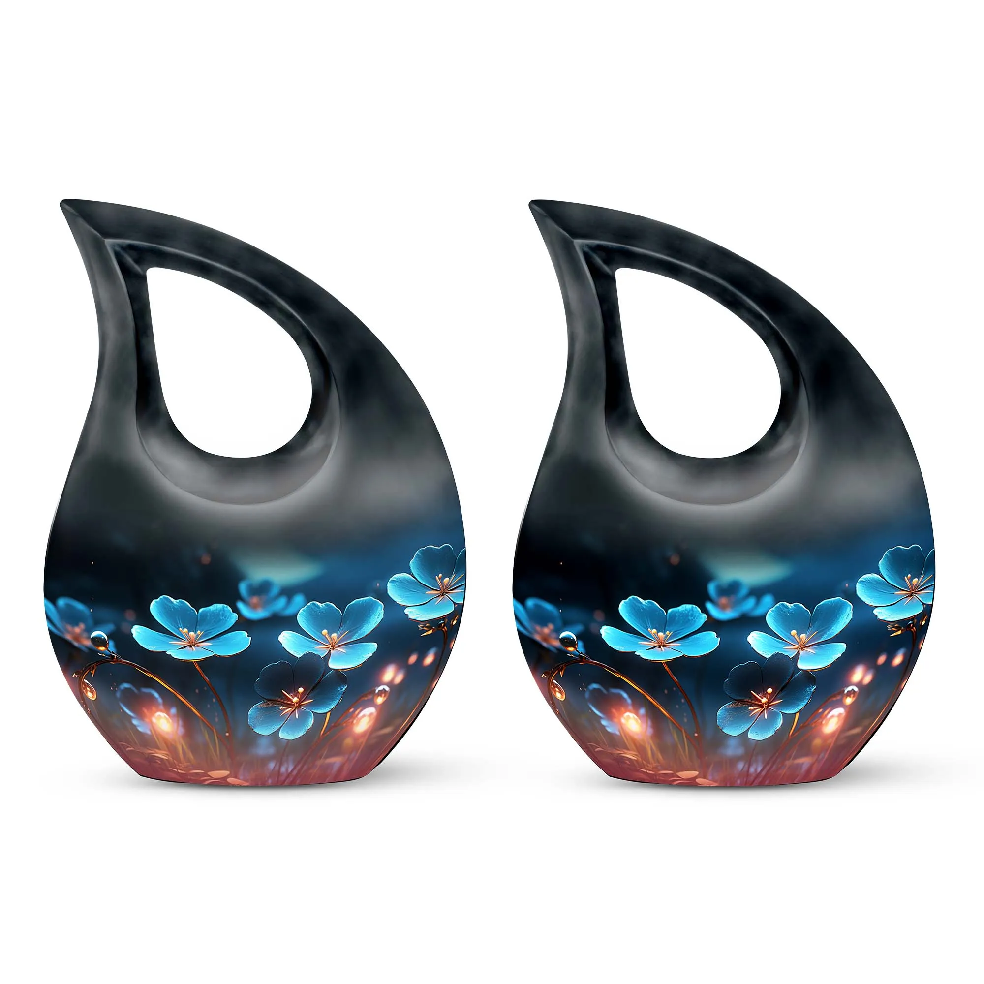 Affordable Flower Urn Memorializing Loved Ones  Cherished