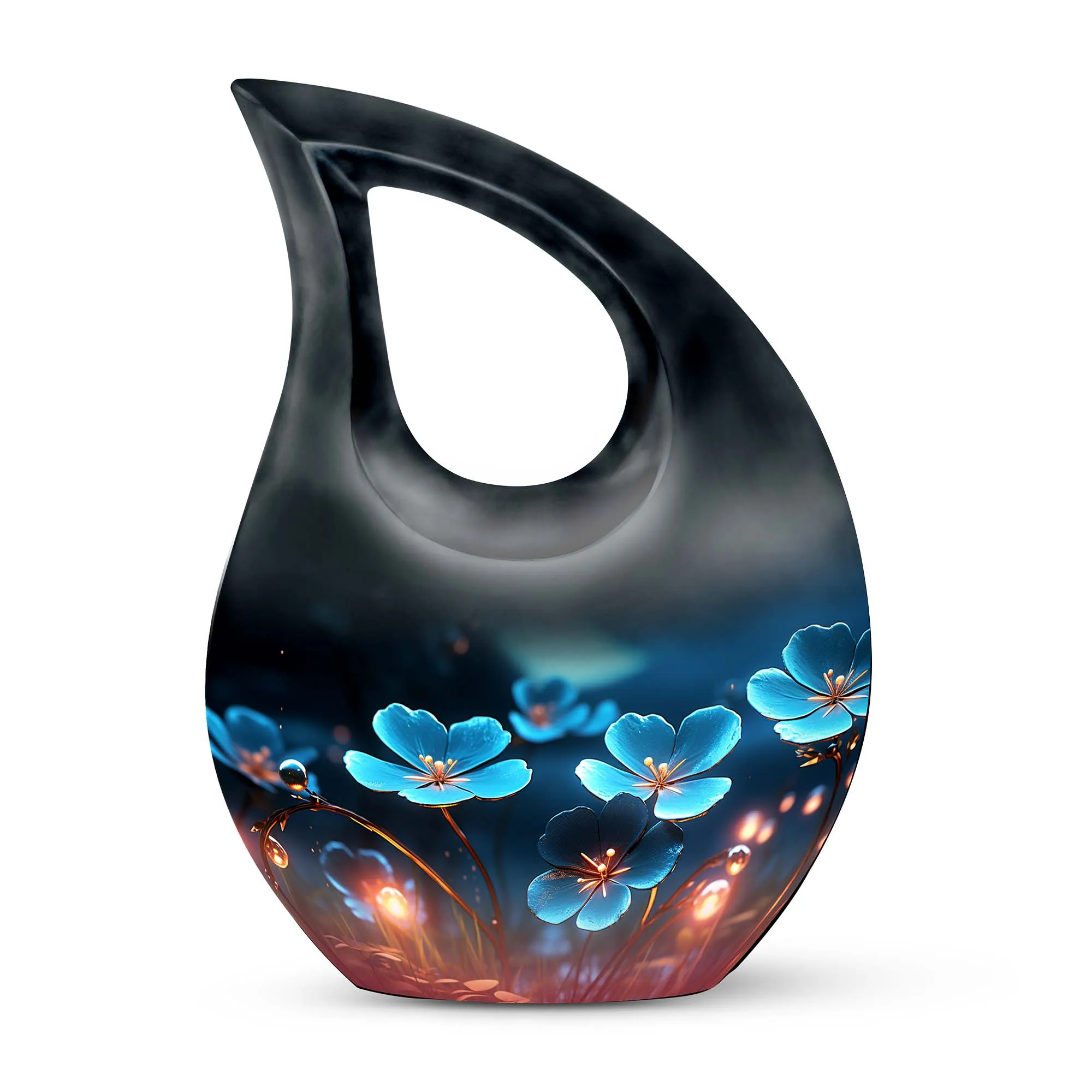 Affordable Flower Urn Memorializing Loved Ones  Cherished