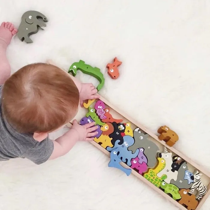 Animal Parade A to Z Puzzle
