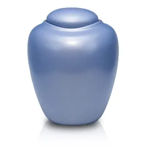 Aqua Biodegradable Cremation Urn in Large