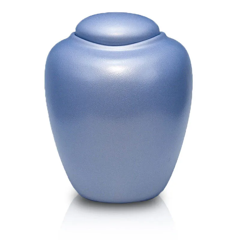 Aqua Biodegradable Cremation Urn in Large