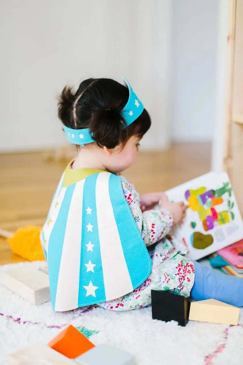 Baby Hero Cape Blue