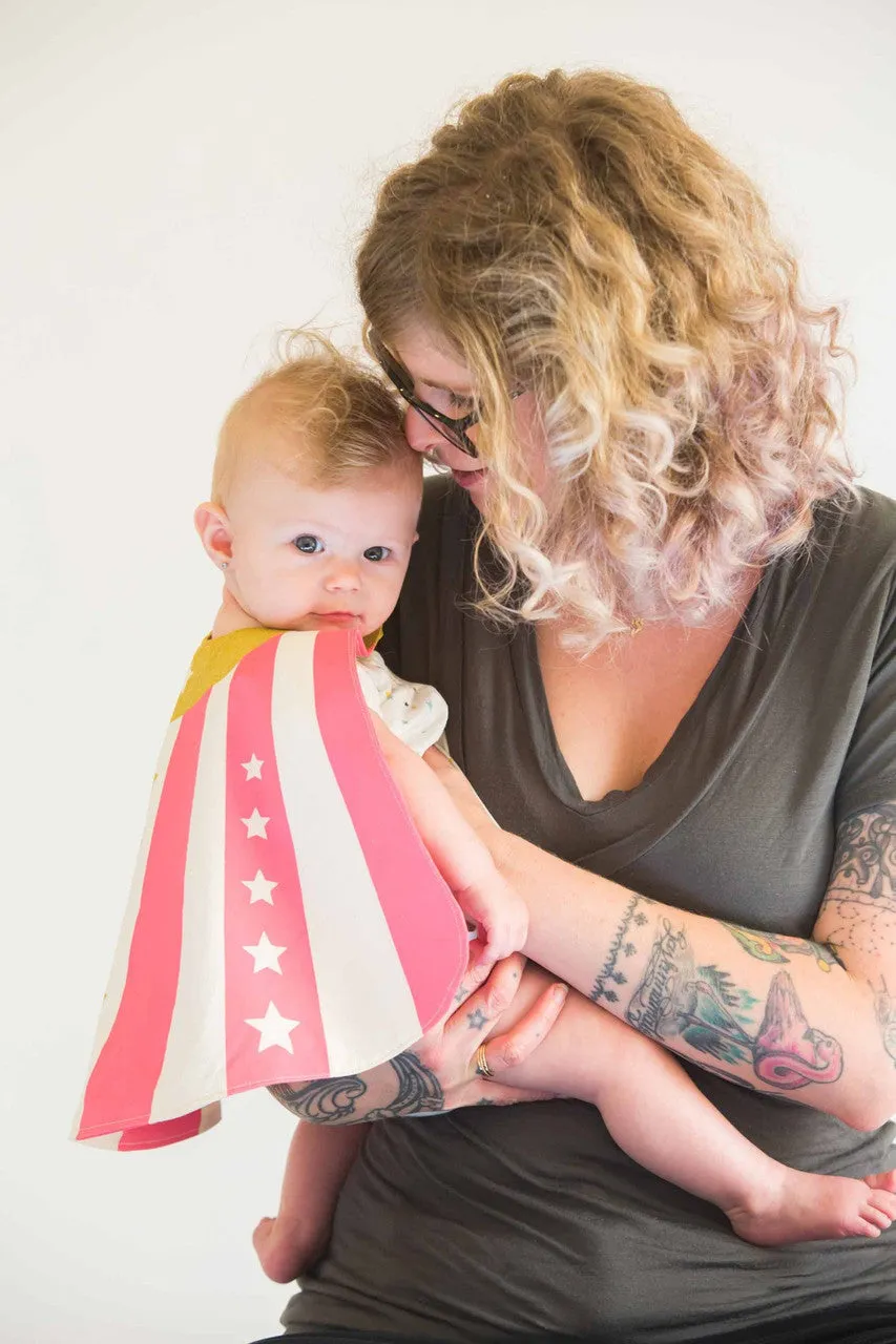 Baby Hero Cape Pink