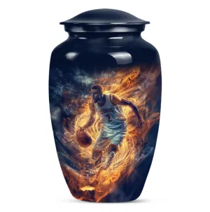 Basketball Memorial Burial Cremation Urn: Honoring the Departed