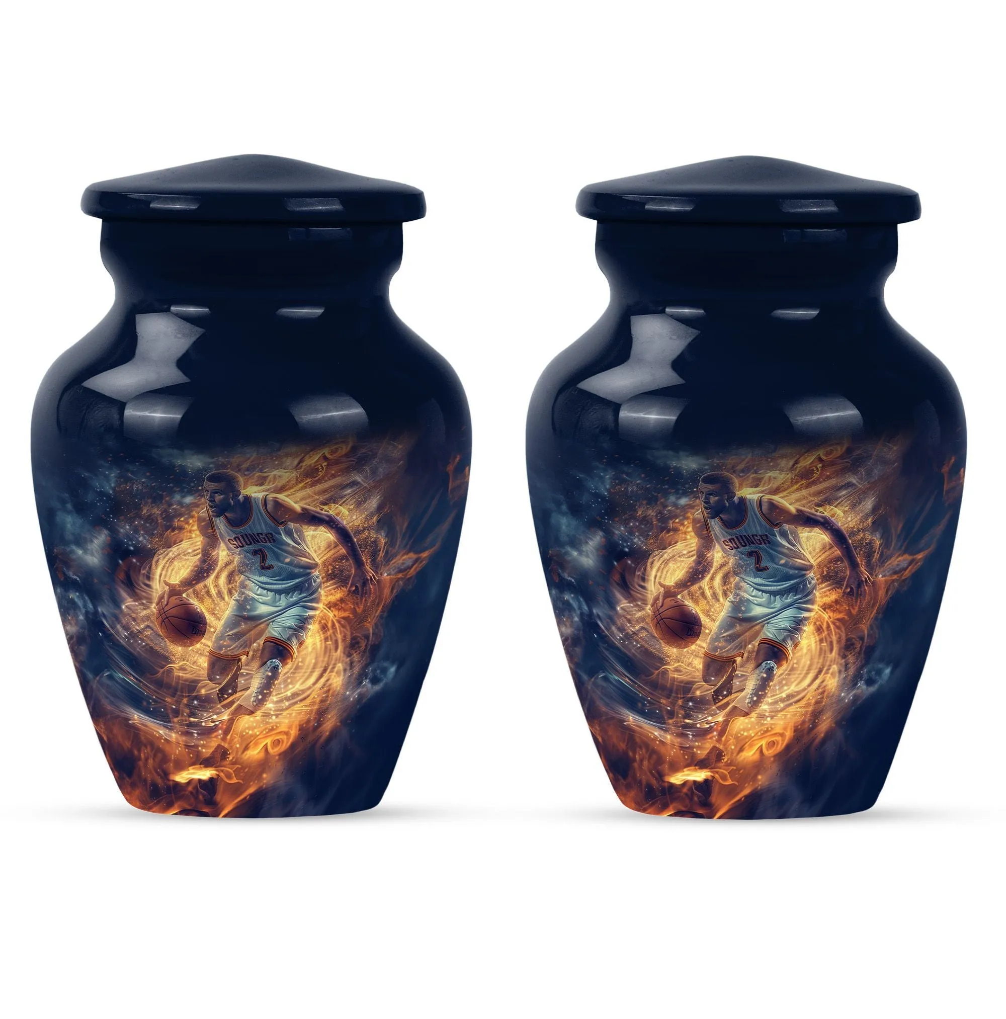 Basketball Memorial Burial Cremation Urn: Honoring the Departed