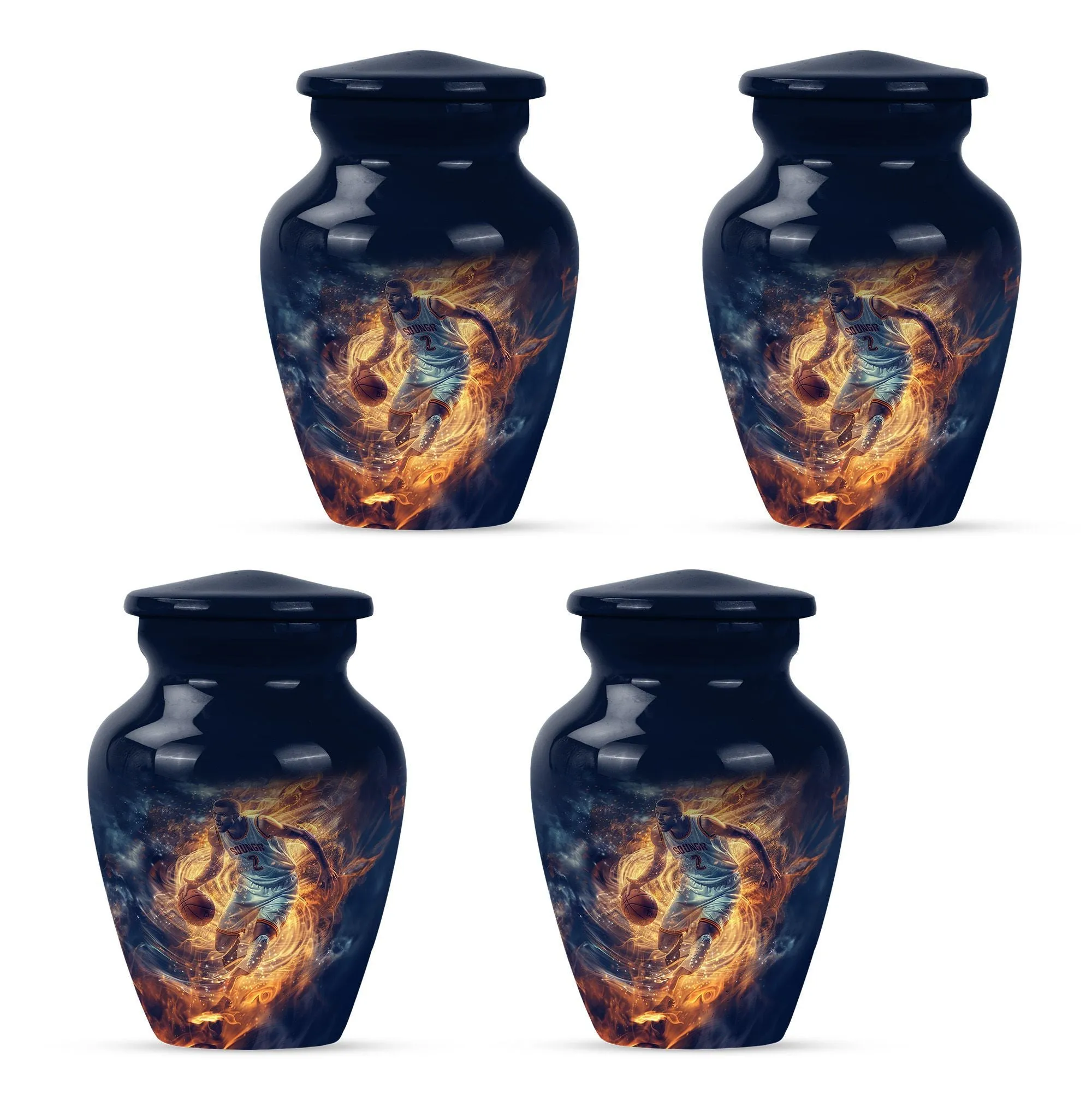 Basketball Memorial Burial Cremation Urn: Honoring the Departed