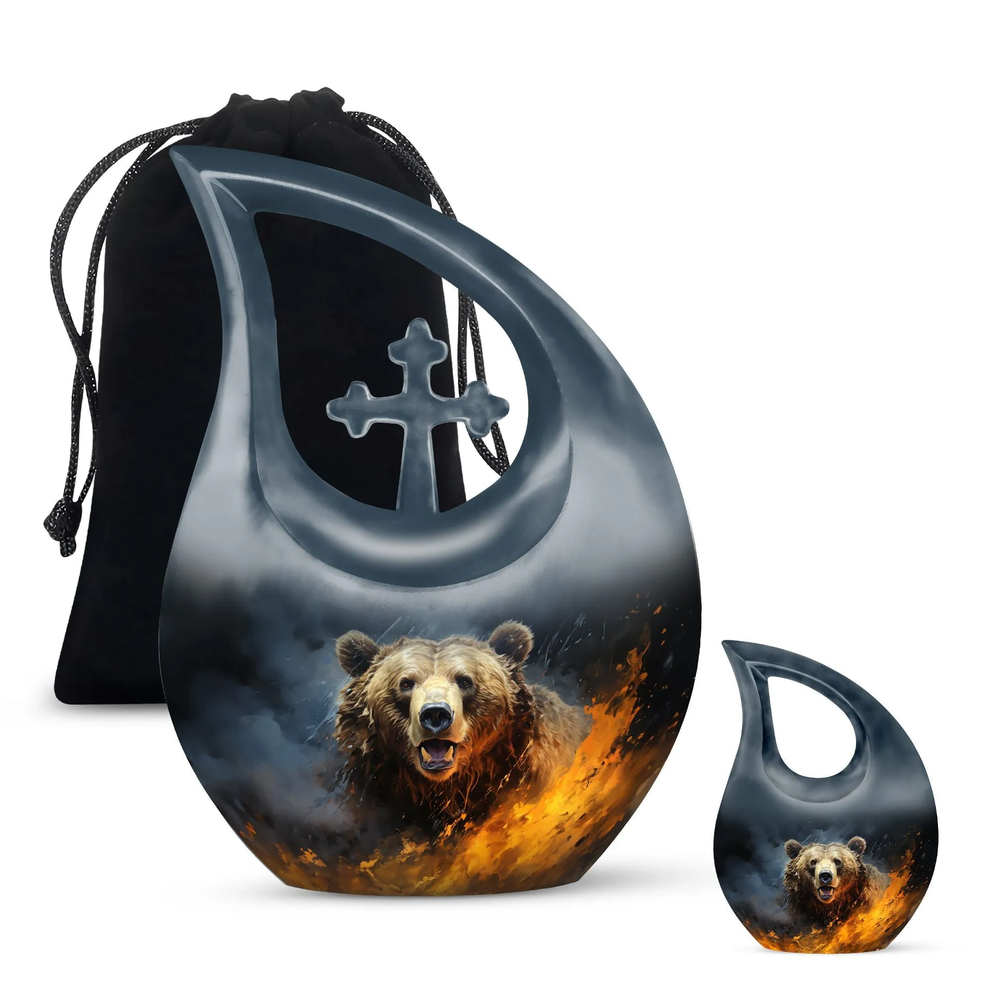 Bear Urn - Safe Memorial Urn for Tranquil Farewell
