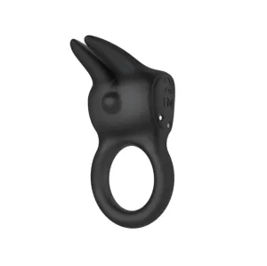 Black Rabbit Vibrating Cock Ring