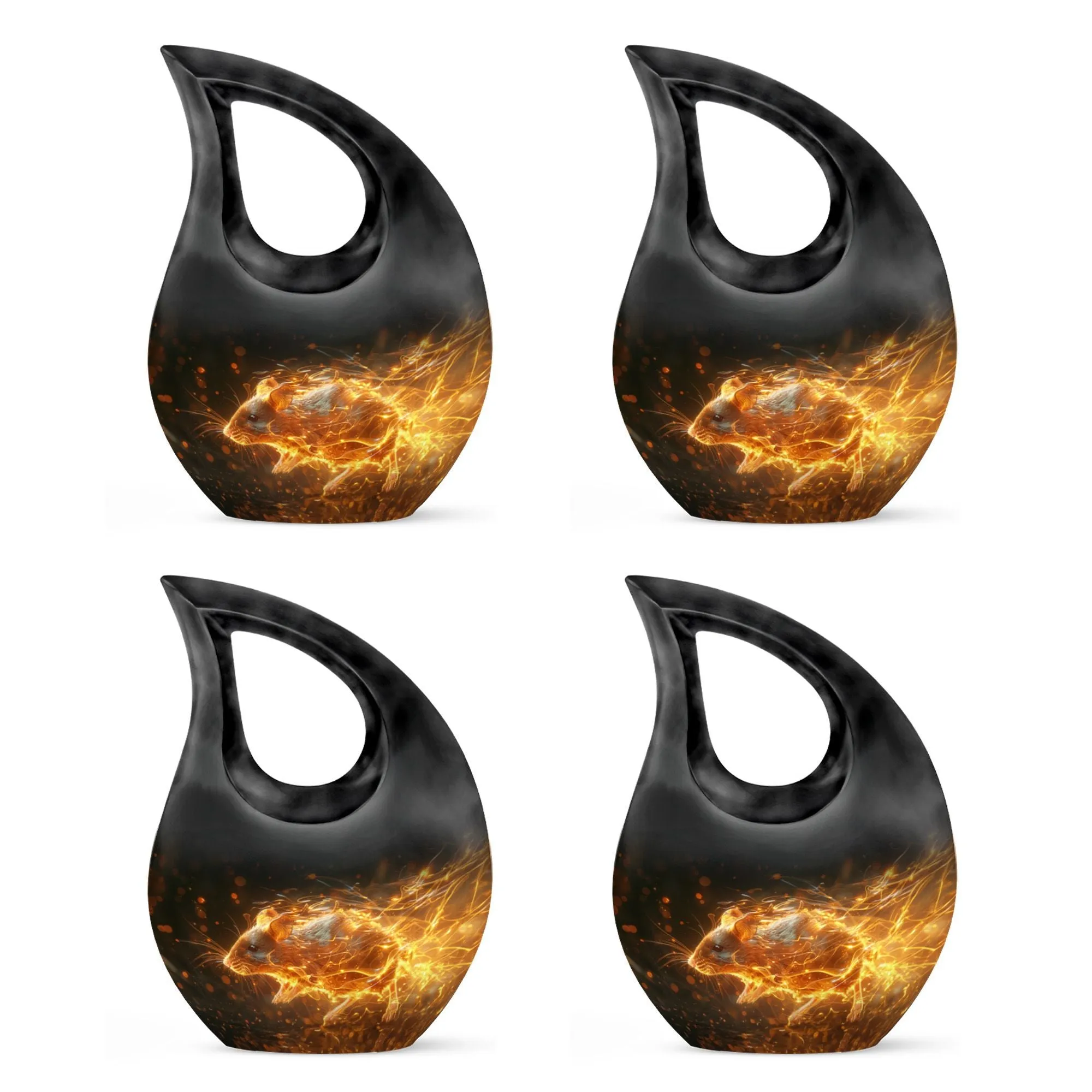 Blazing Speed Mouse Loving Tribute Cremation Urn For Your Beloved