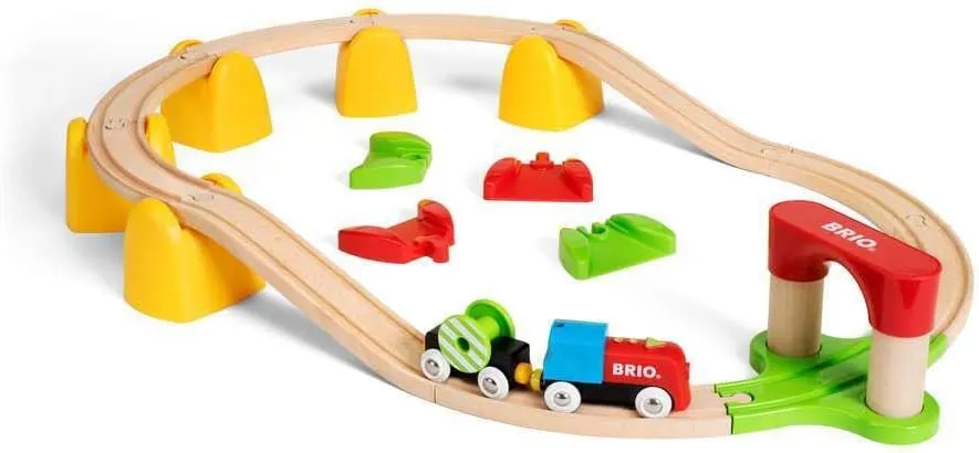 BRIO World Train Set, My First Railway Battery Train Set