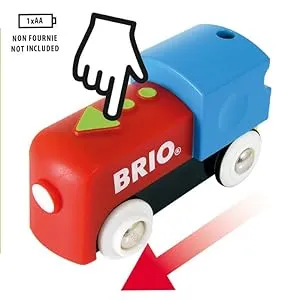 BRIO World Train Set, My First Railway Battery Train Set