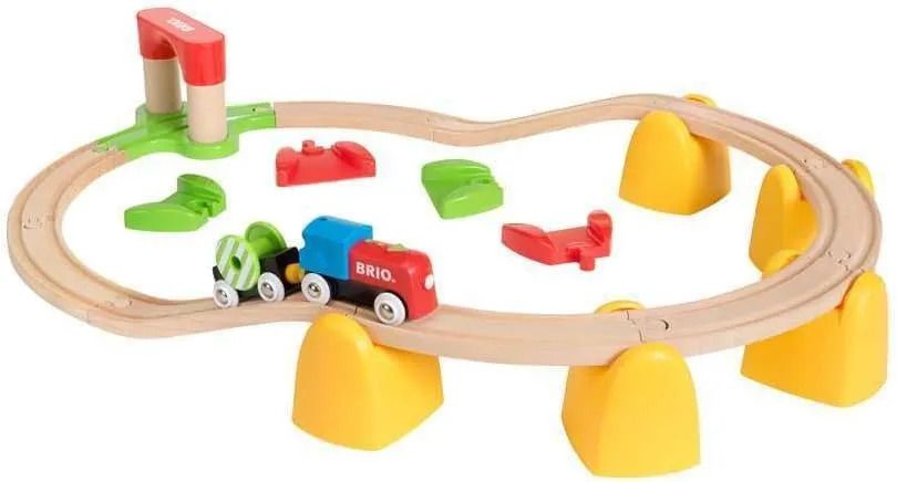 BRIO World Train Set, My First Railway Battery Train Set