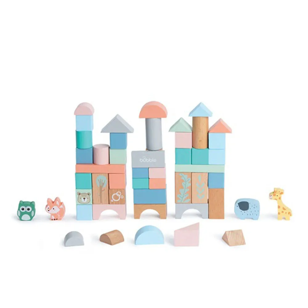 Bubble Wooden Activity Blocks