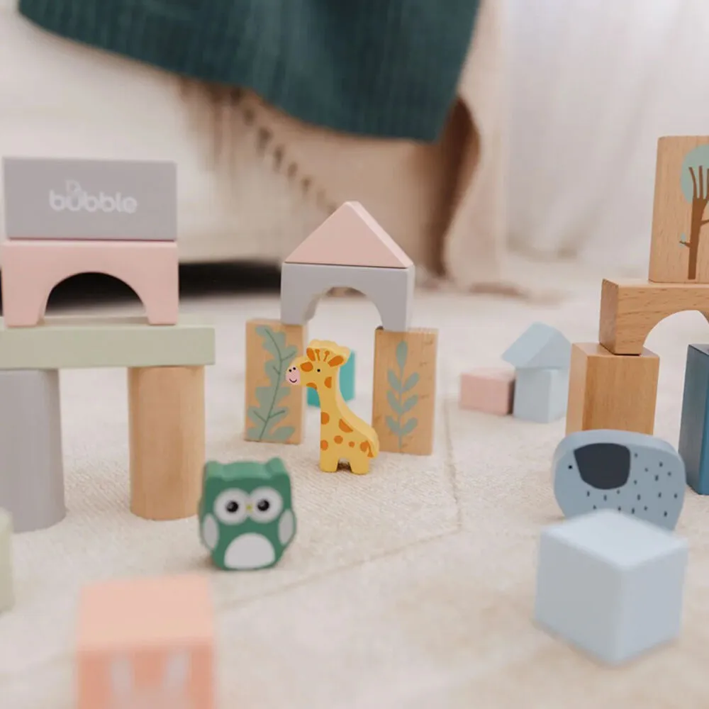 Bubble Wooden Activity Blocks