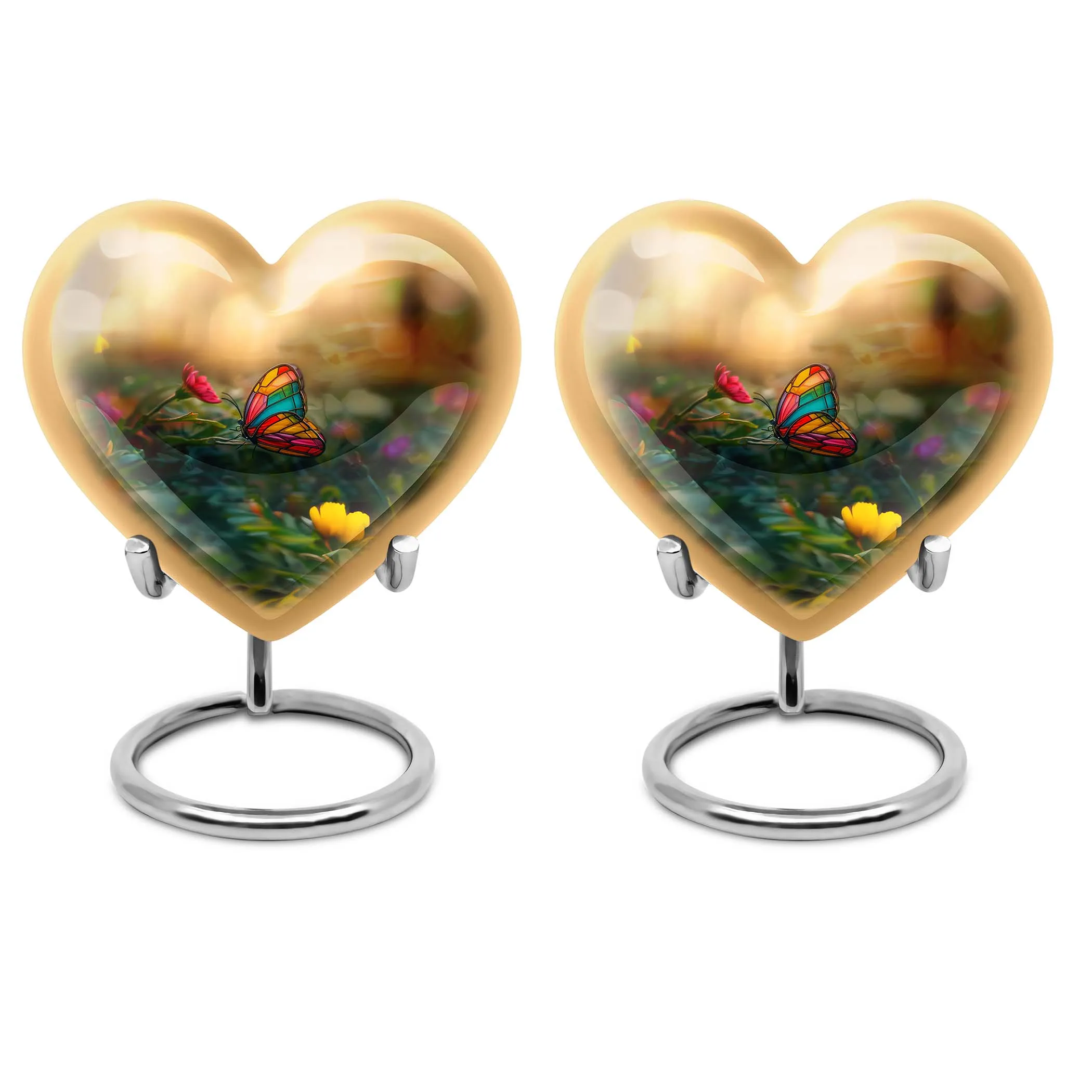 Butterfly's Serenity - Unique Aluminium Butterfly Urn for Peaceful Transition