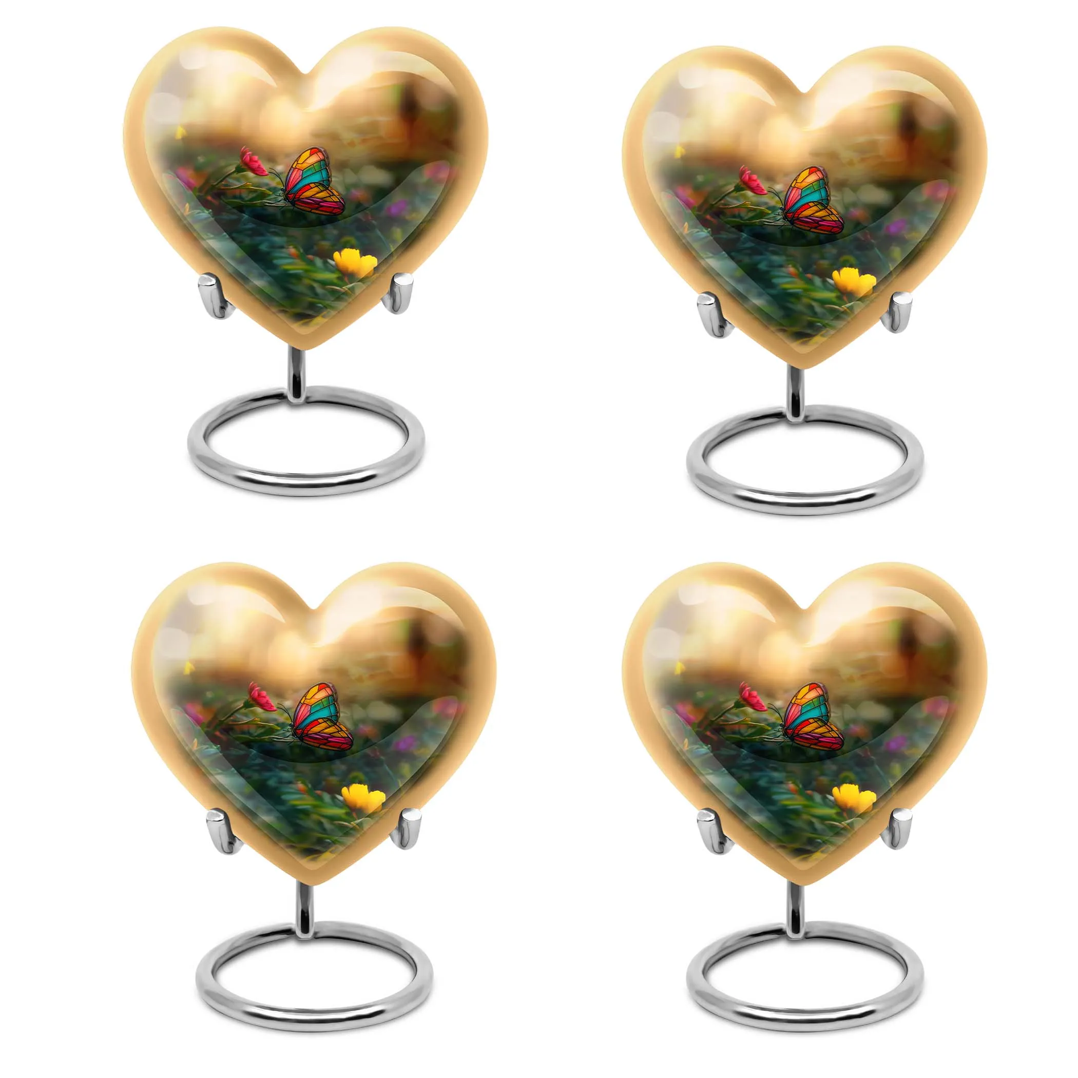 Butterfly's Serenity - Unique Aluminium Butterfly Urn for Peaceful Transition