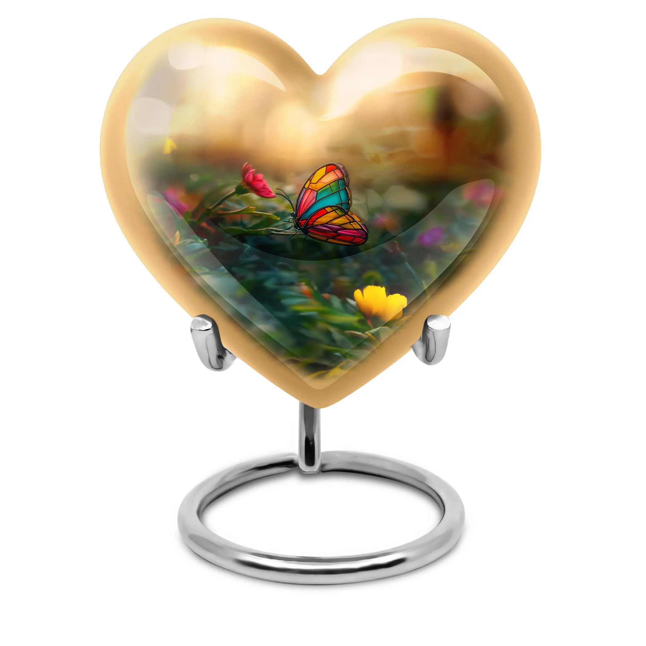 Butterfly's Serenity - Unique Aluminium Butterfly Urn for Peaceful Transition