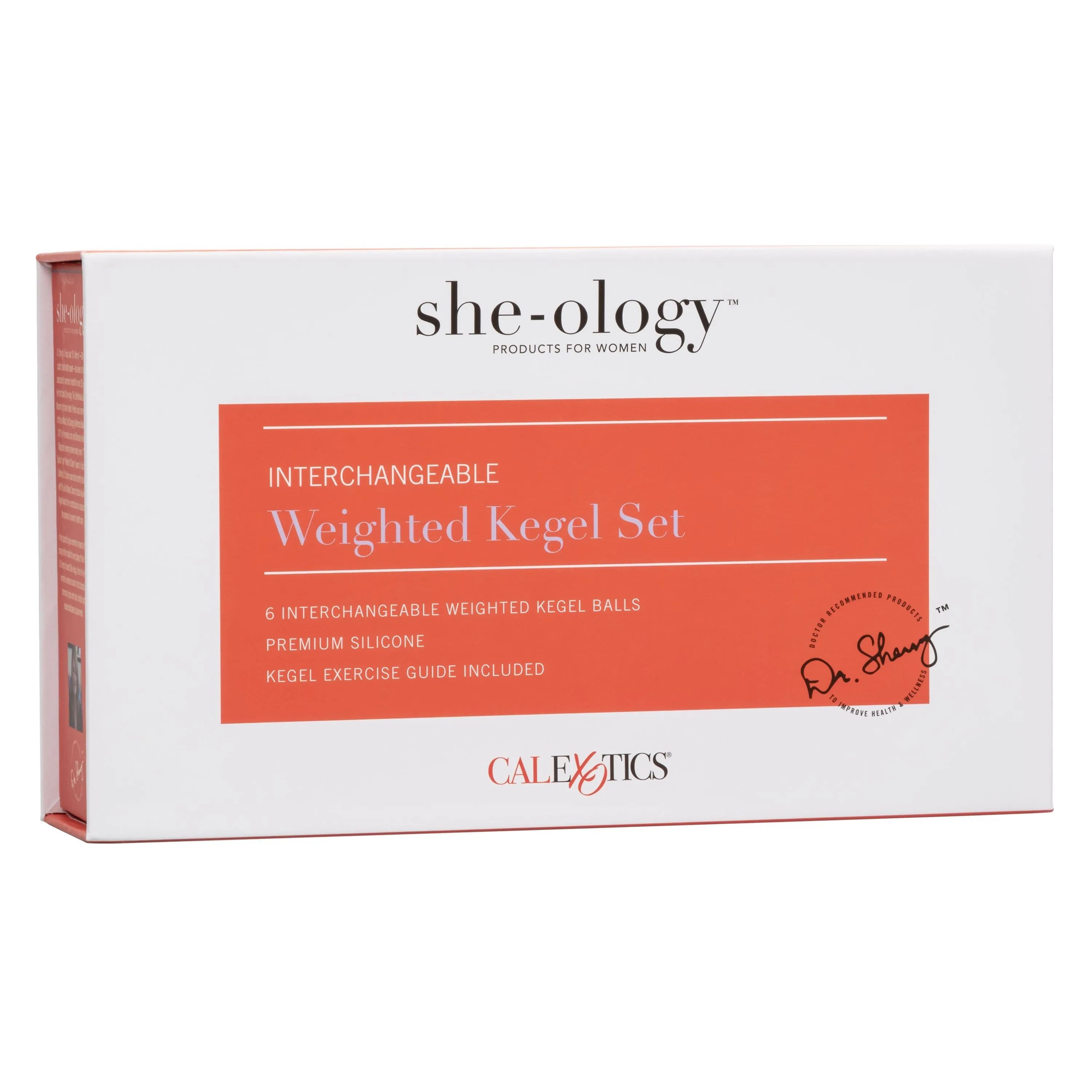 California Exotics - Sheology Interchangeable Weighted Kegel Set (Multi Colour)