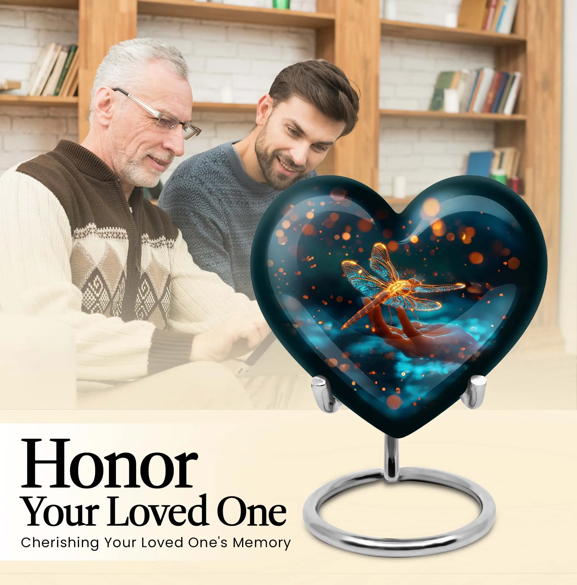 Cosmic Dragonfly Urn - The Ideal Option for Cremation Processes