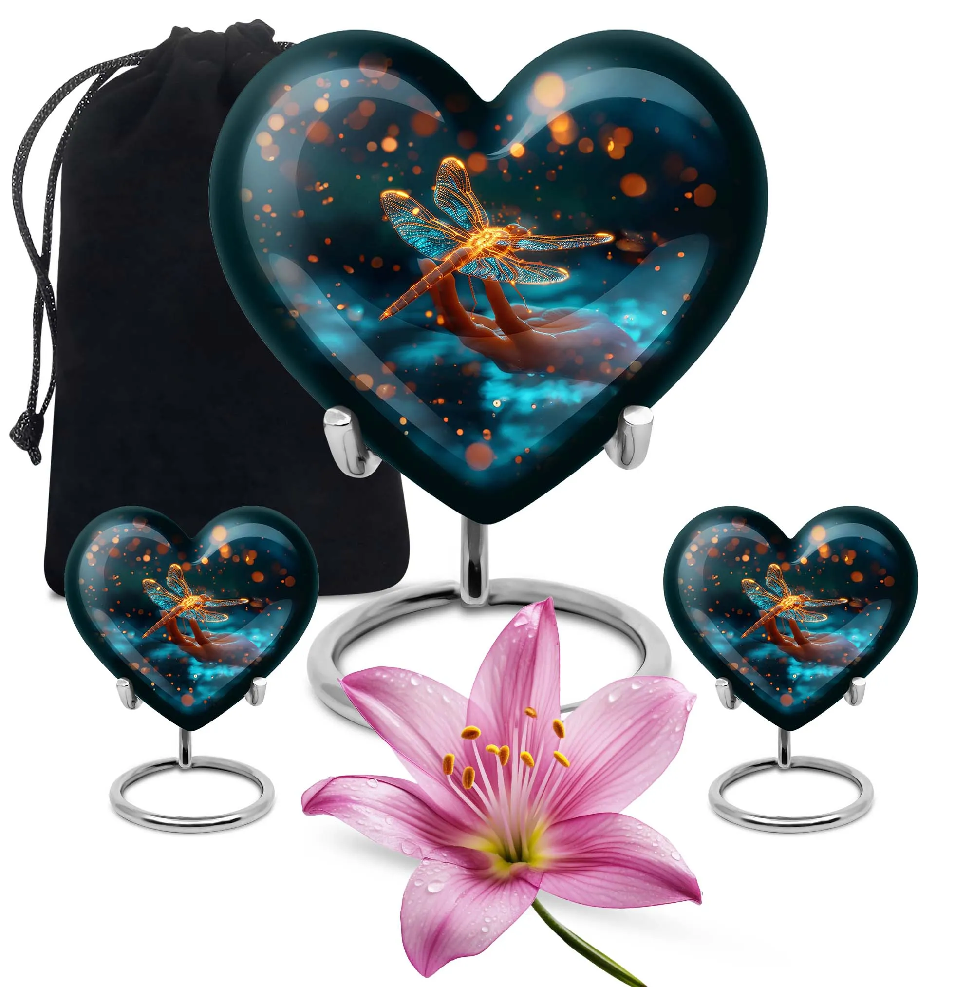 Cosmic Dragonfly Urn - The Ideal Option for Cremation Processes