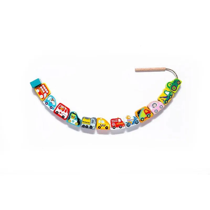 Cubika Wooden Lacing Toy