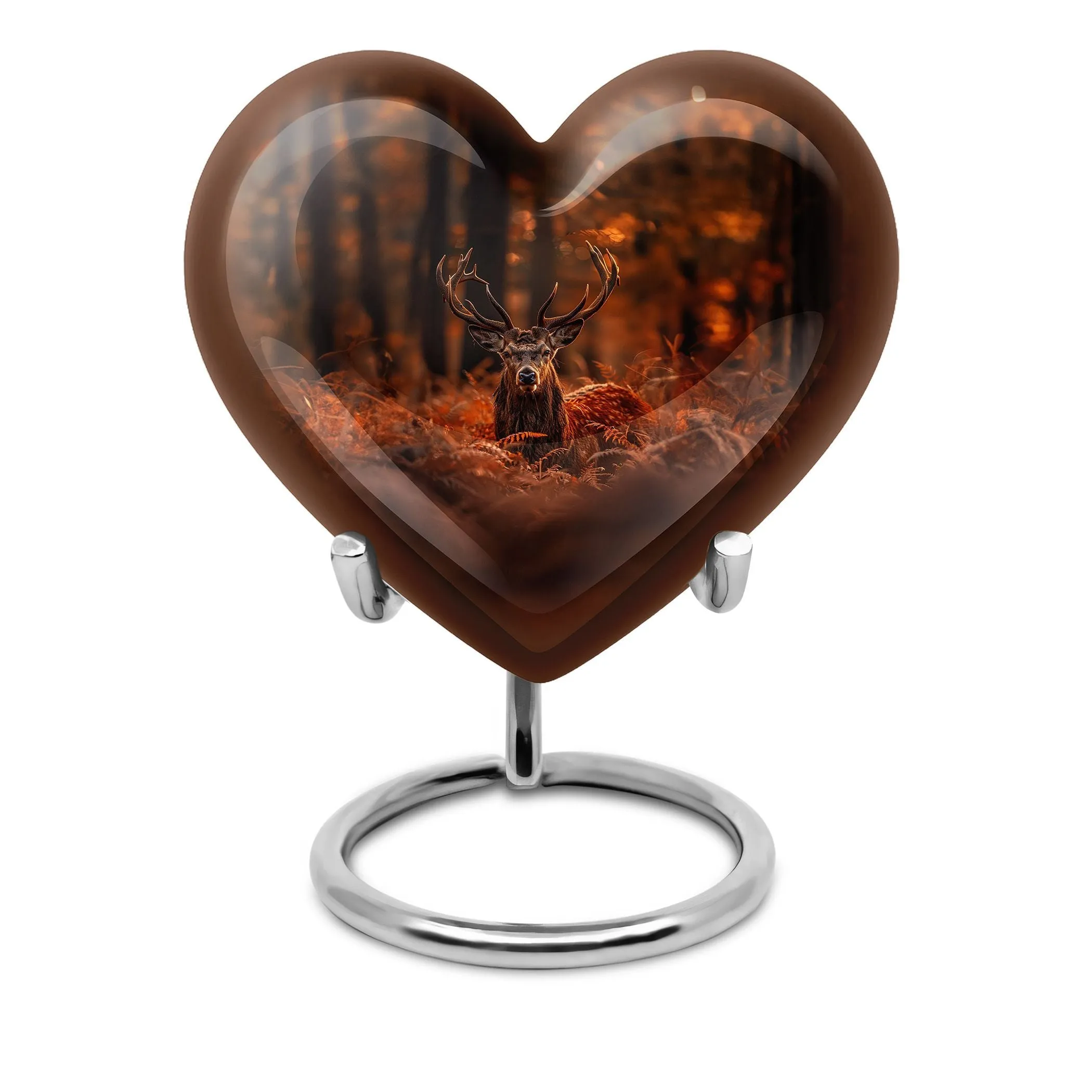 Deer Tribute Cremation Urn with Sophisticated Magnificence