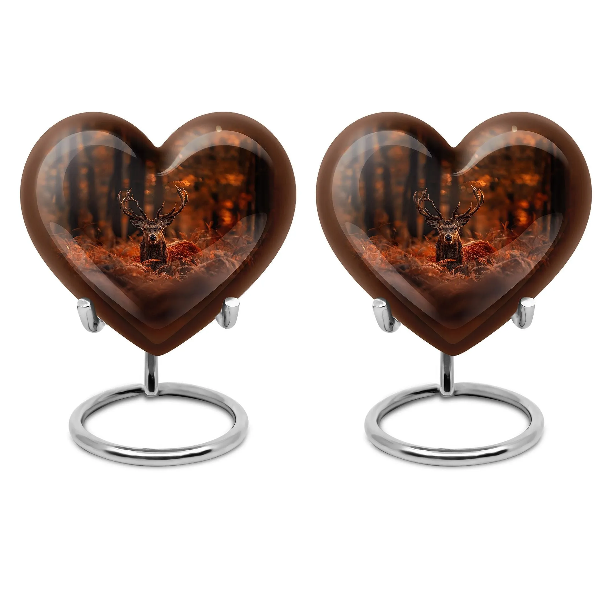 Deer Tribute Cremation Urn with Sophisticated Magnificence