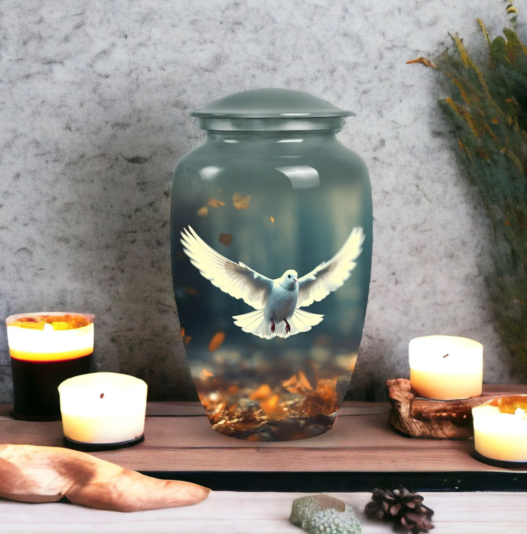 Dove Cremation Urns, Ideal Burial Urns for Adult Female Ashes