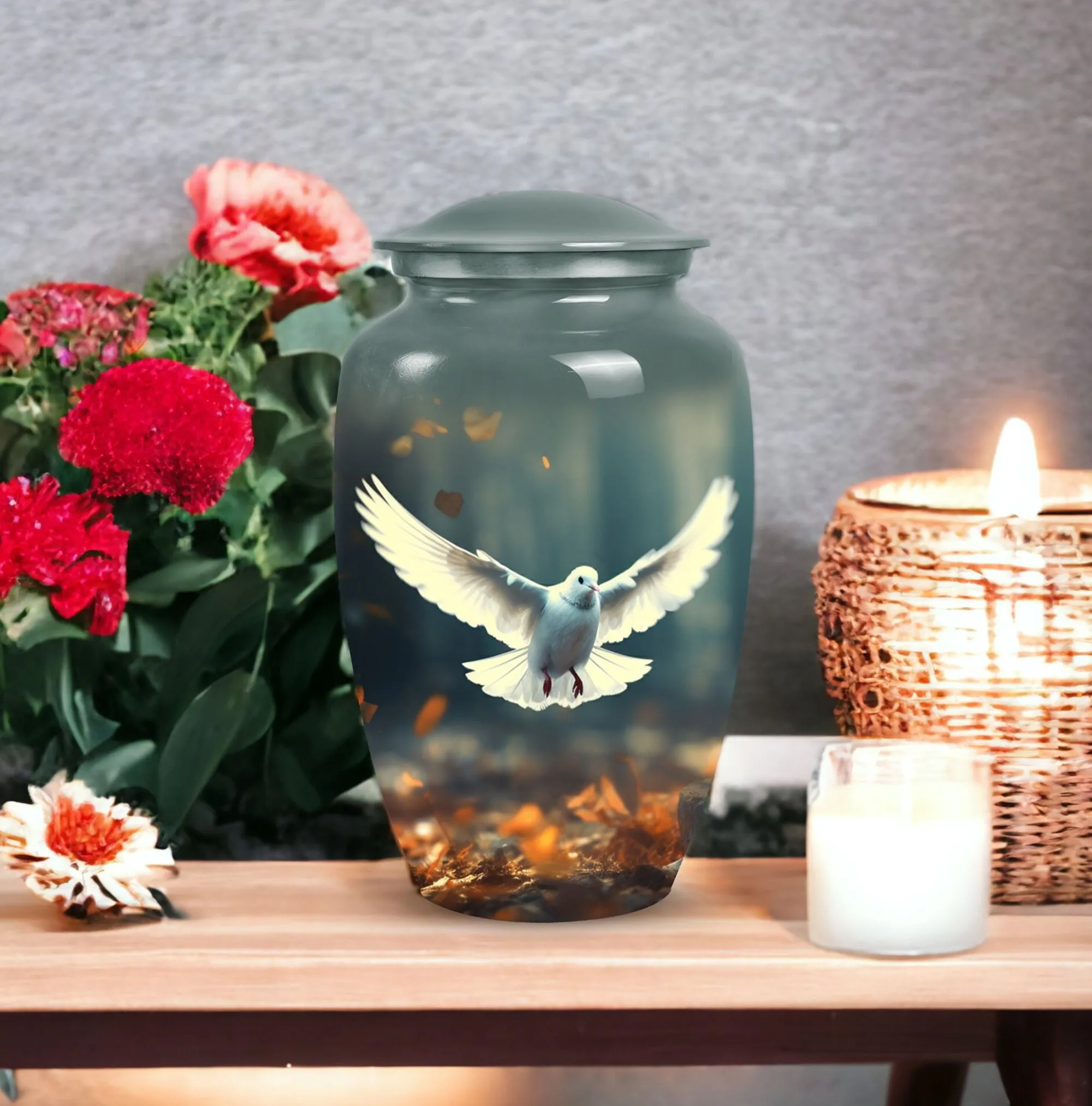 Dove Cremation Urns, Ideal Burial Urns for Adult Female Ashes