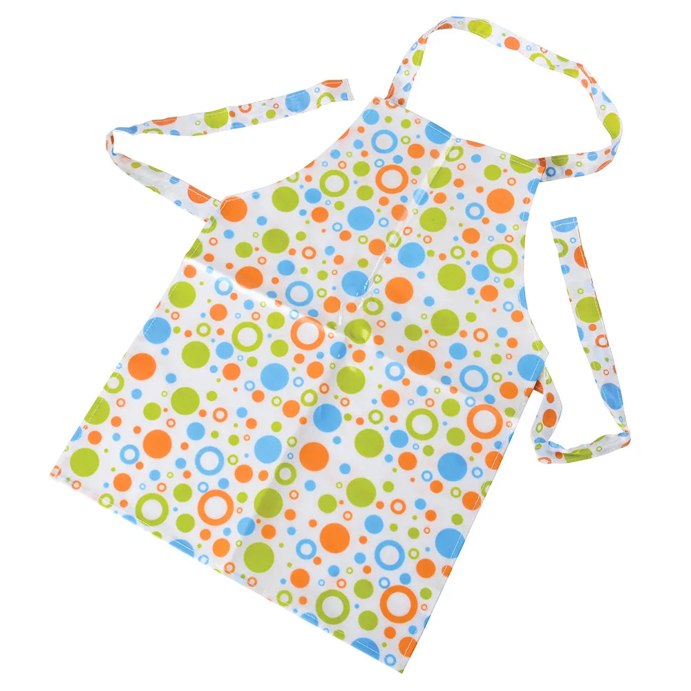 Durable Vinyl Splat Mat & Apron Set | Toddler Art Mess Protection