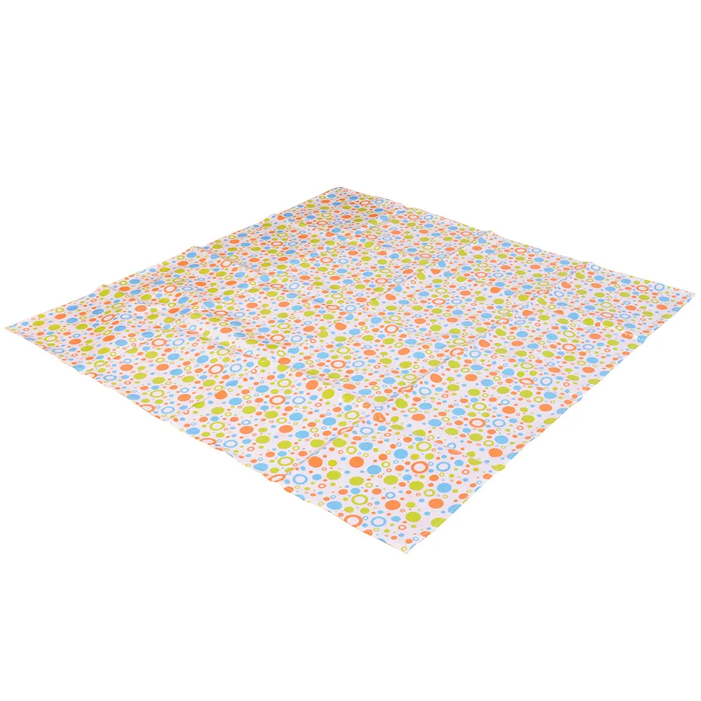Durable Vinyl Splat Mat & Apron Set | Toddler Art Mess Protection