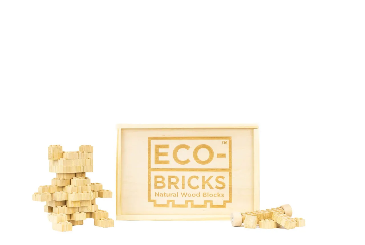Eco-bricks- 90 Piece Bamboo