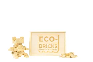 Eco-bricks- 90 Piece Bamboo
