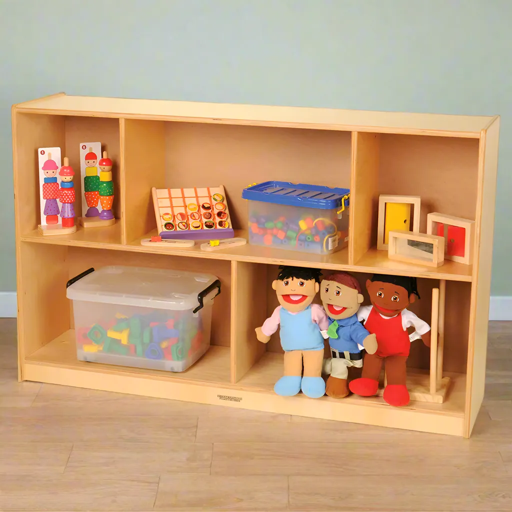 Eco-Friendly Birch Two-Level Standard Storage Unit