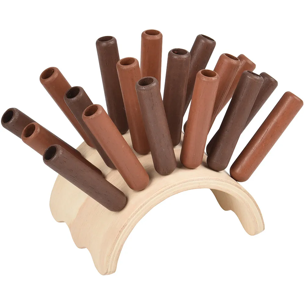 Eco-Friendly Wooden Sensory & Stacking Toys Bundle | Toddler Early Learning Resources