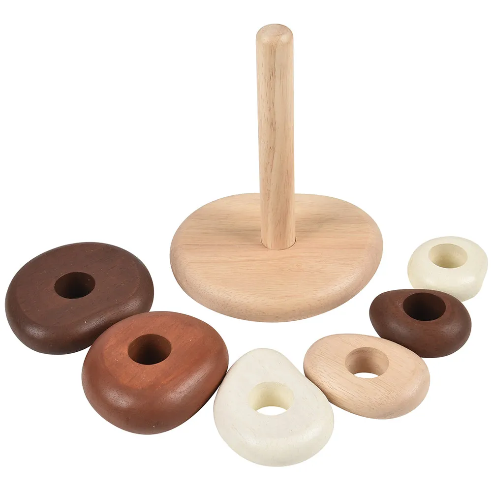 Eco-Friendly Wooden Sensory & Stacking Toys Bundle | Toddler Early Learning Resources