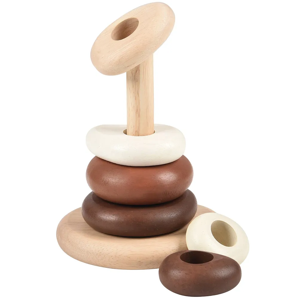 Eco-Friendly Wooden Sensory & Stacking Toys Bundle | Toddler Early Learning Resources