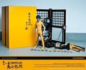 Enterbay Real Masterpieces 1/6 Game Of Death Bruce Lee Sixth Scale Action Figure