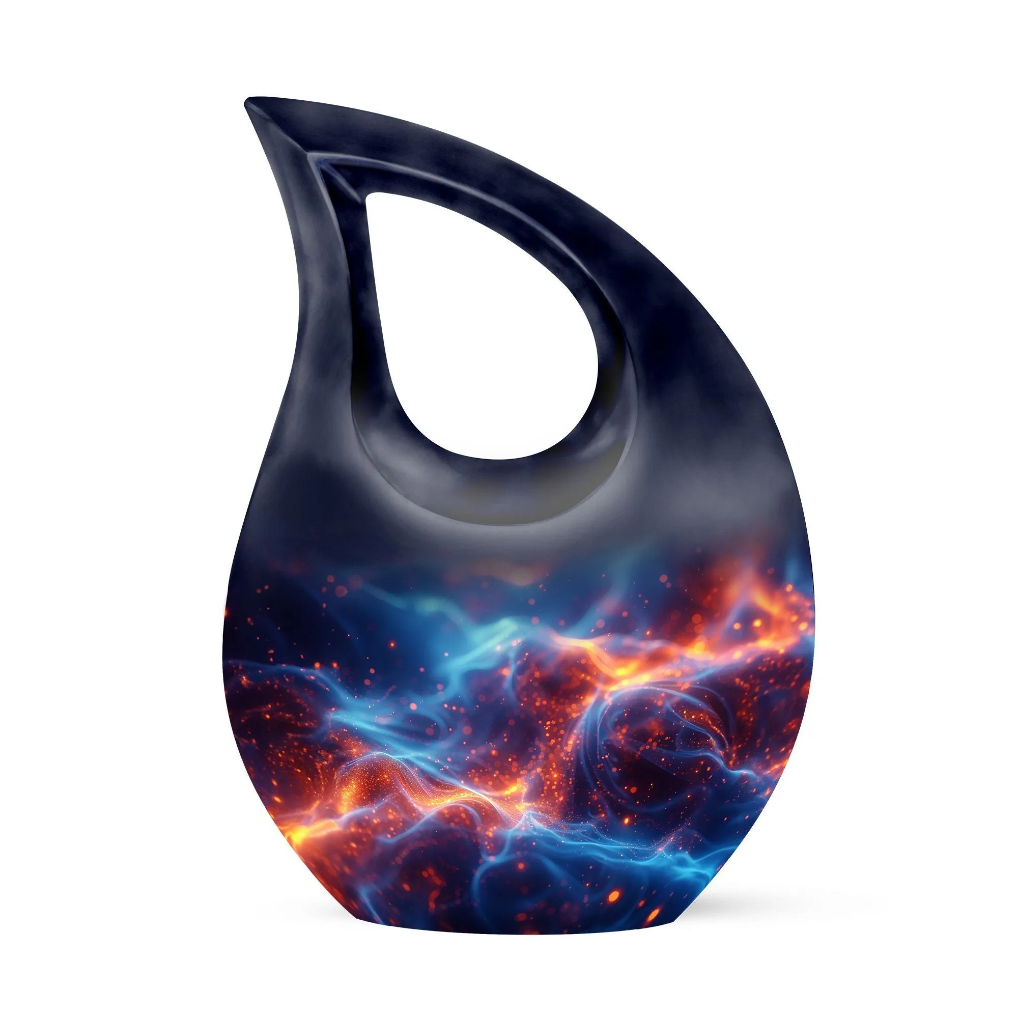 Fire Theme Urn - Admirable Memorial Urn for Your Beloved Mom