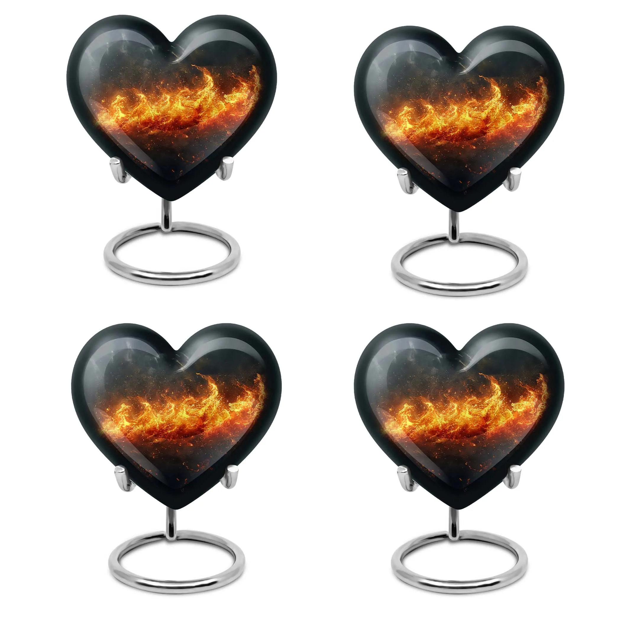 Fire Urn Eternity: Human Ashes Cremation Keepsake for Adults