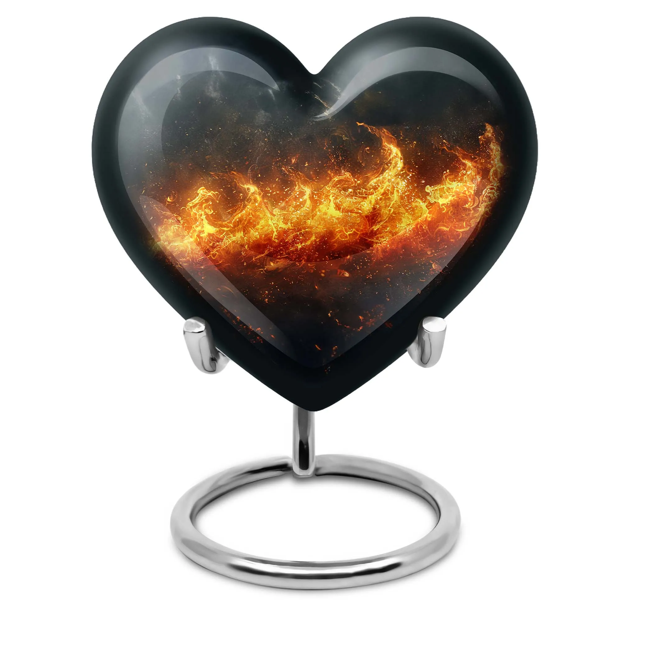 Fire Urn Eternity: Human Ashes Cremation Keepsake for Adults
