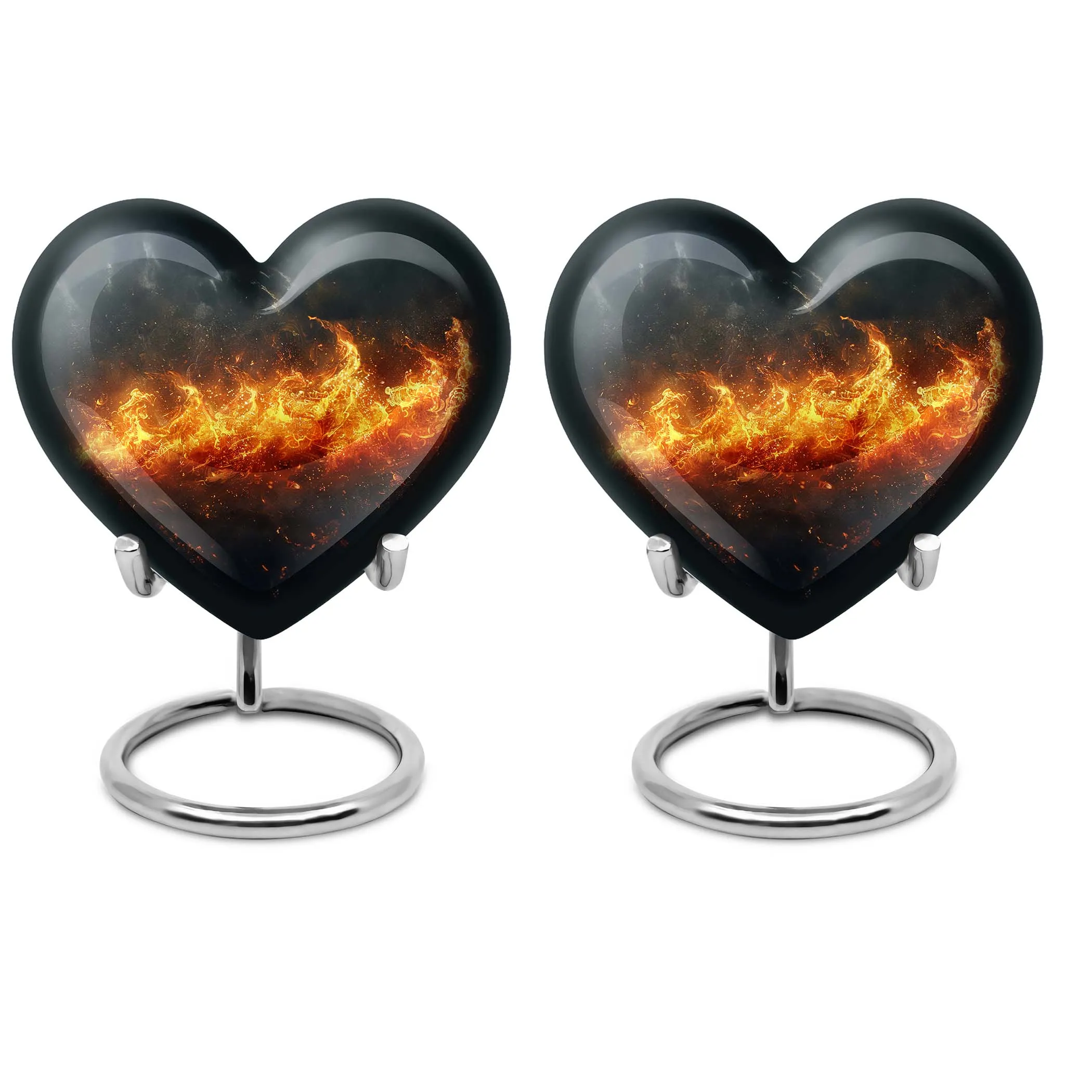 Fire Urn Eternity: Human Ashes Cremation Keepsake for Adults