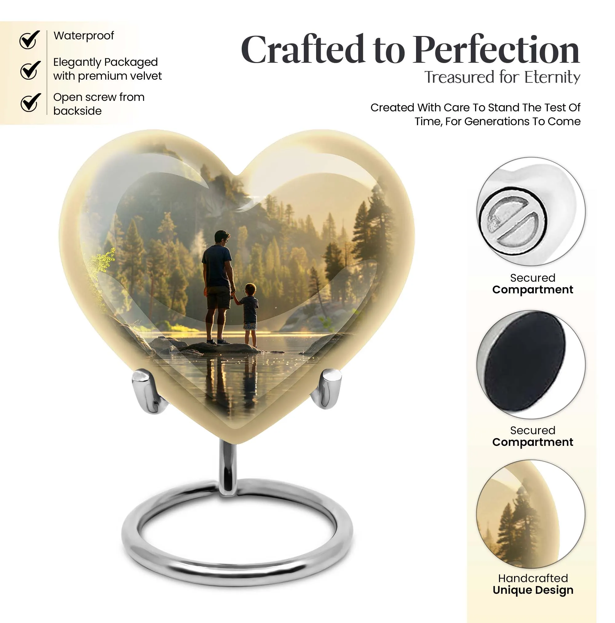 Fishing Urn Remembrance: Symbolizing the Eternal Bond