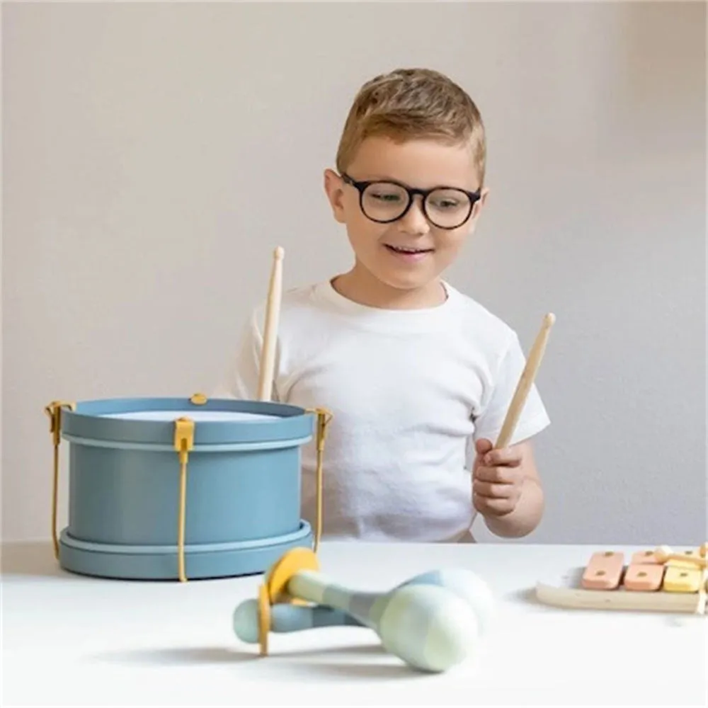 Flexa Wooden Drum - Blue