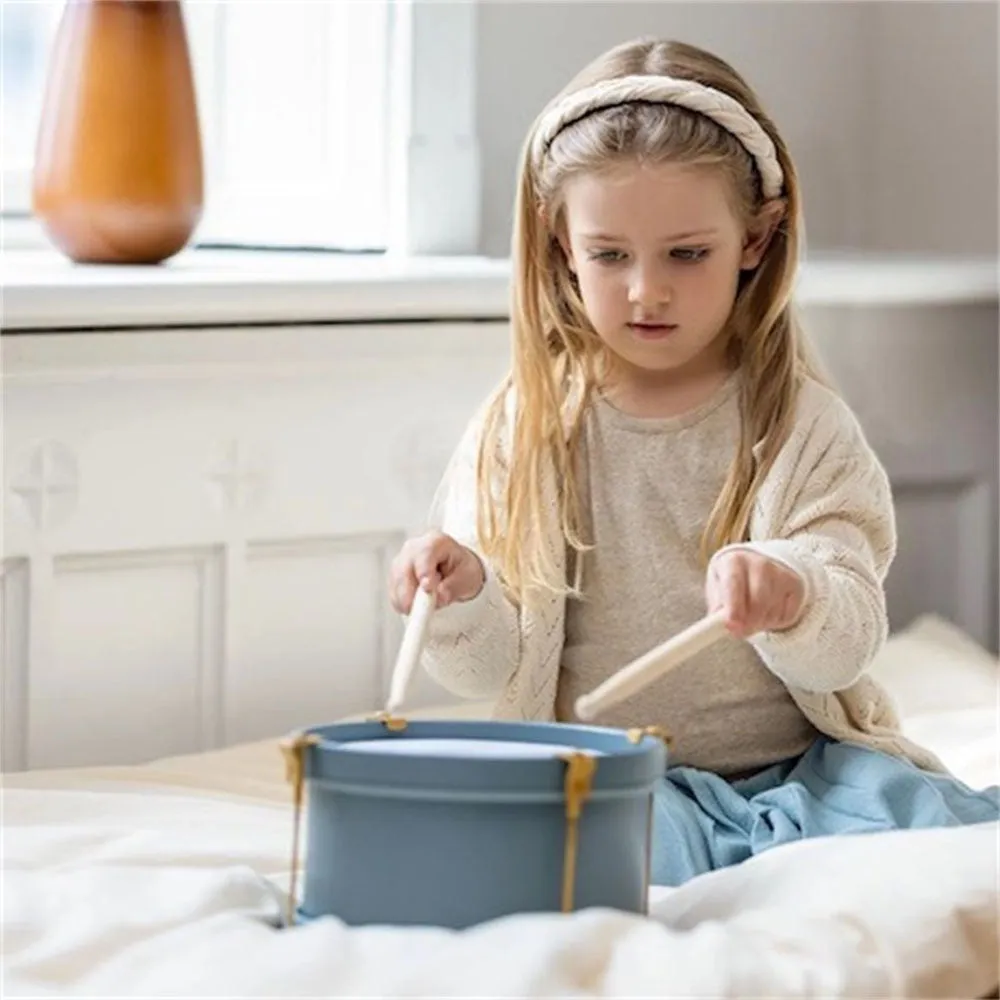 Flexa Wooden Drum - Blue
