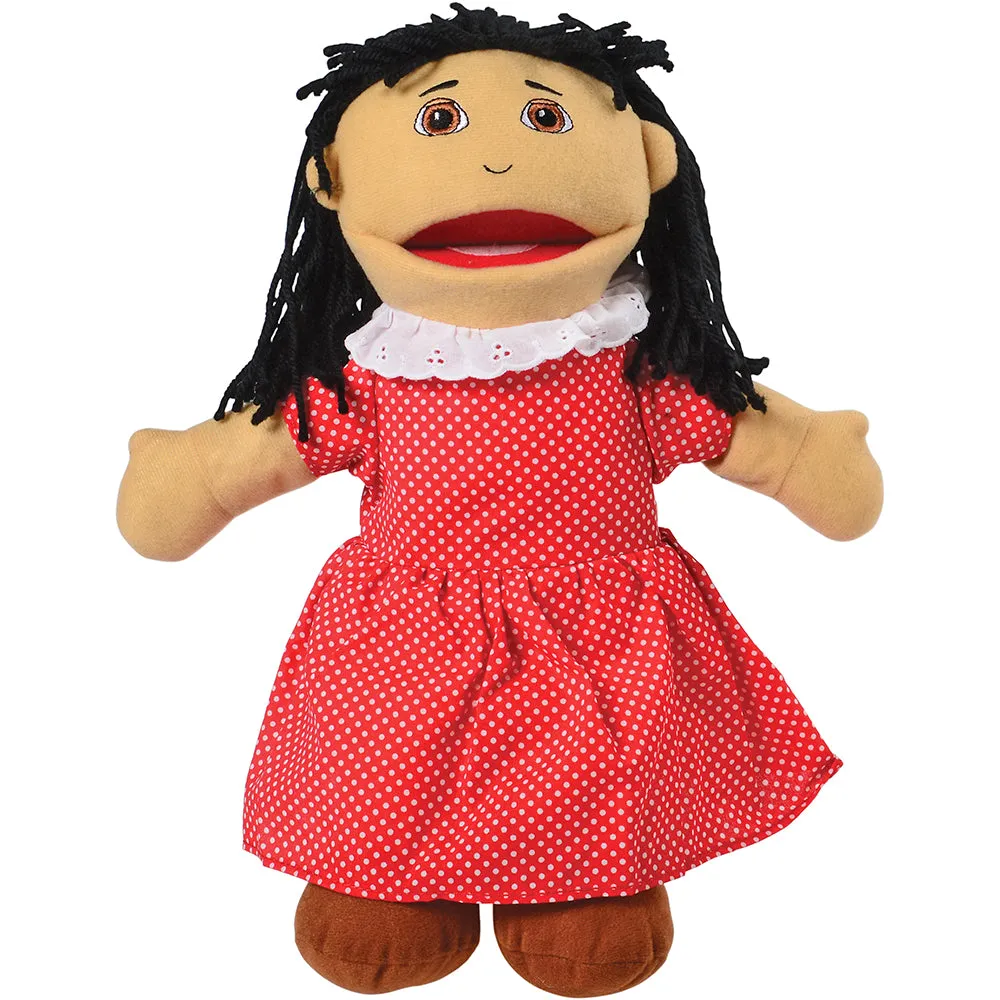Full Bodied Asian Family Puppets | 4 Piece Set