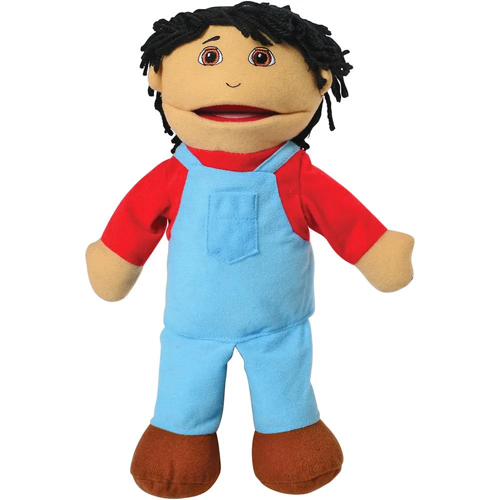 Full Bodied Asian Family Puppets | 4 Piece Set